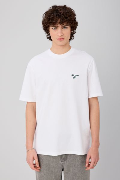 T-shirt imprim&eacute; devant/dos