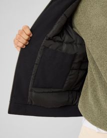 Blouson &agrave; capuche zipp&eacute;