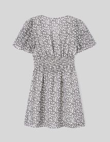 Robe courte imprim&eacute;e