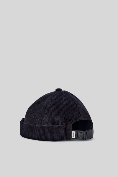 Bonnet docker en velours côtelé