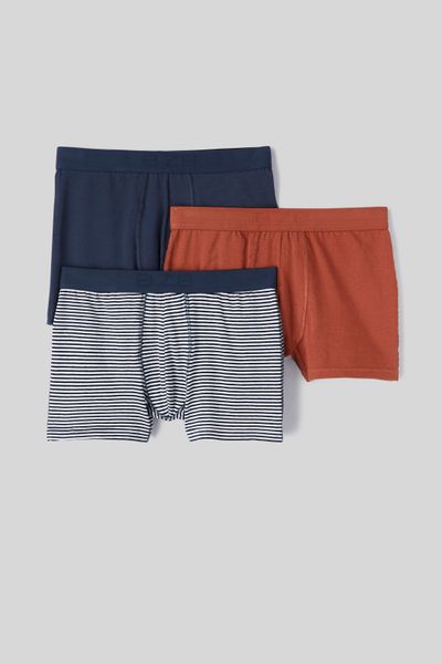 Lot de 3 boxers rayures