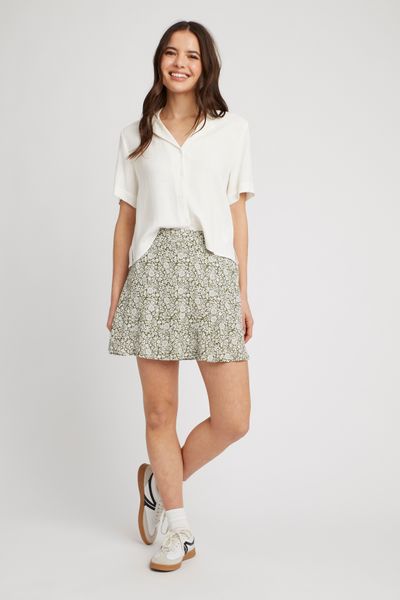 Jupe short imprimée