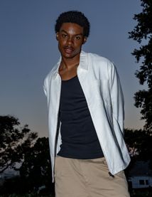 Veste zipp&eacute;e textur&eacute;e