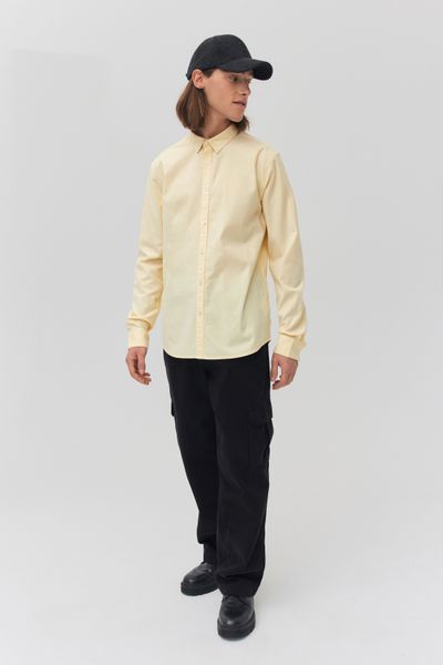 Chemise unie ajustée