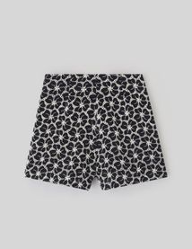 Short brodé