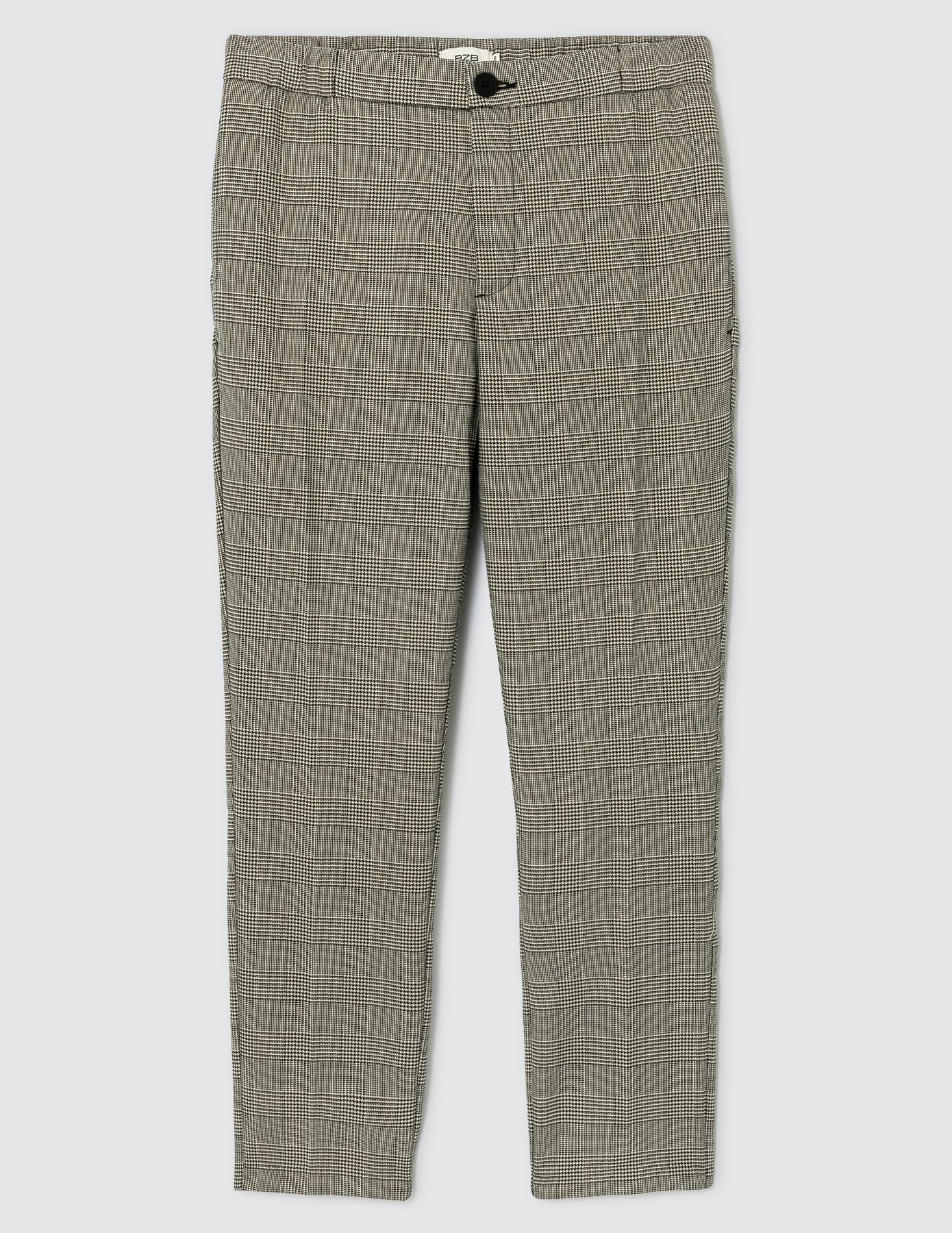 Pantalon de ville à carreaux