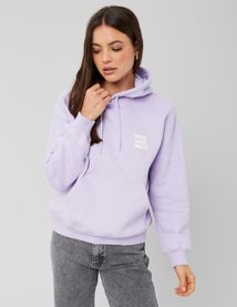 Sweat &agrave; capuche imprim&eacute; devant/dos