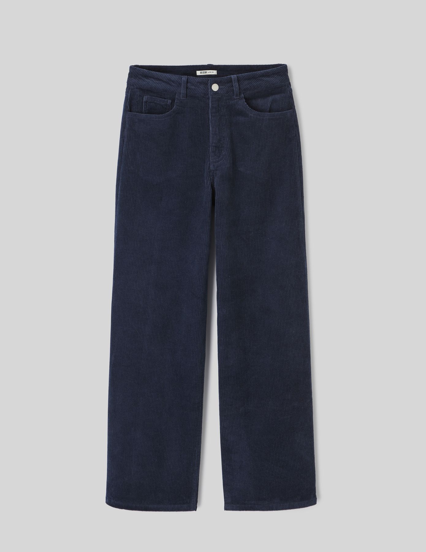Pantalon wide leg velours