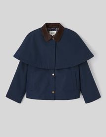 Veste cape amovible