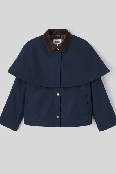 Veste cape amovible