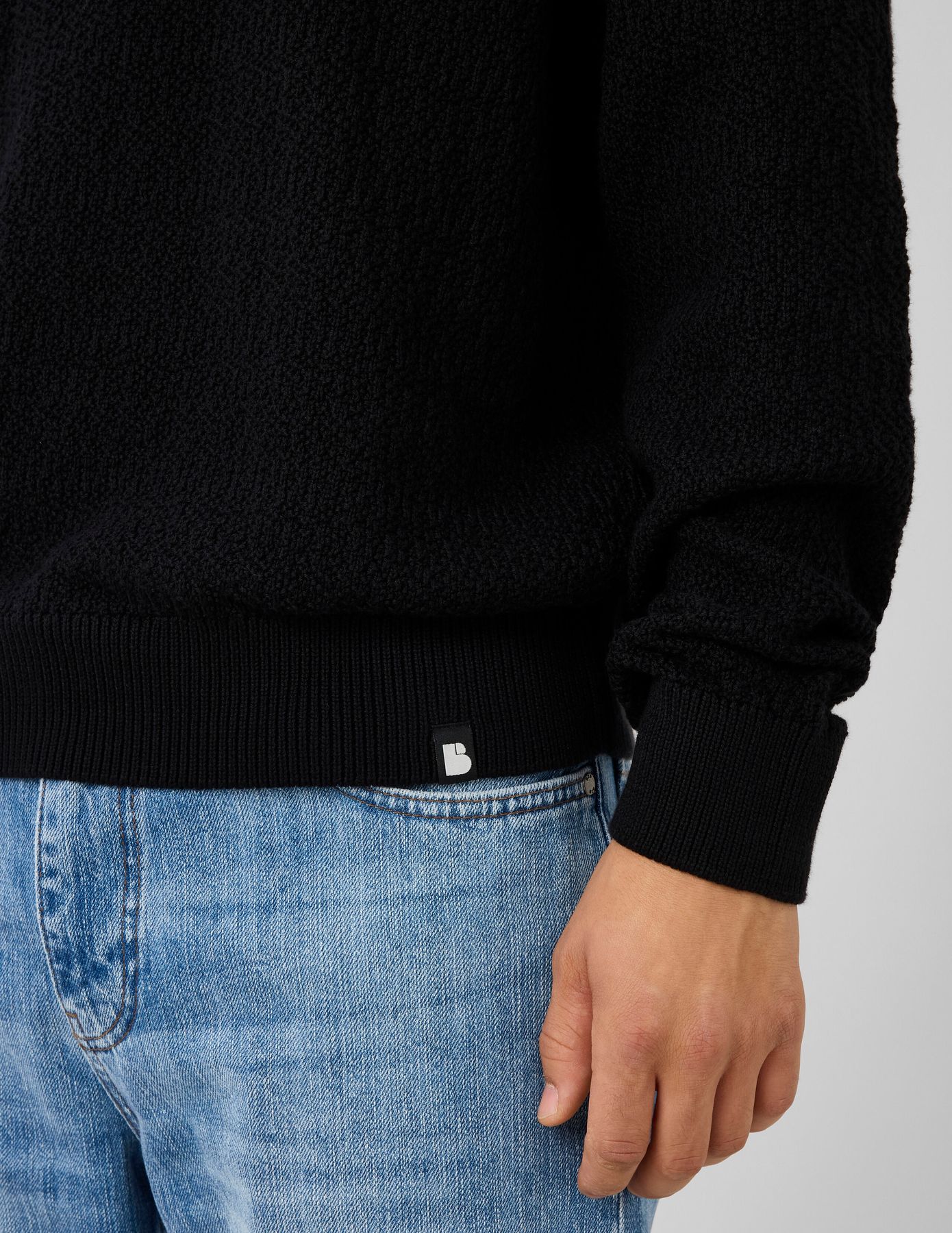 Pull maille fantaisie