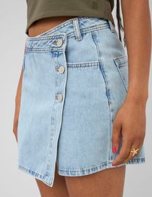 Jupe short en jean