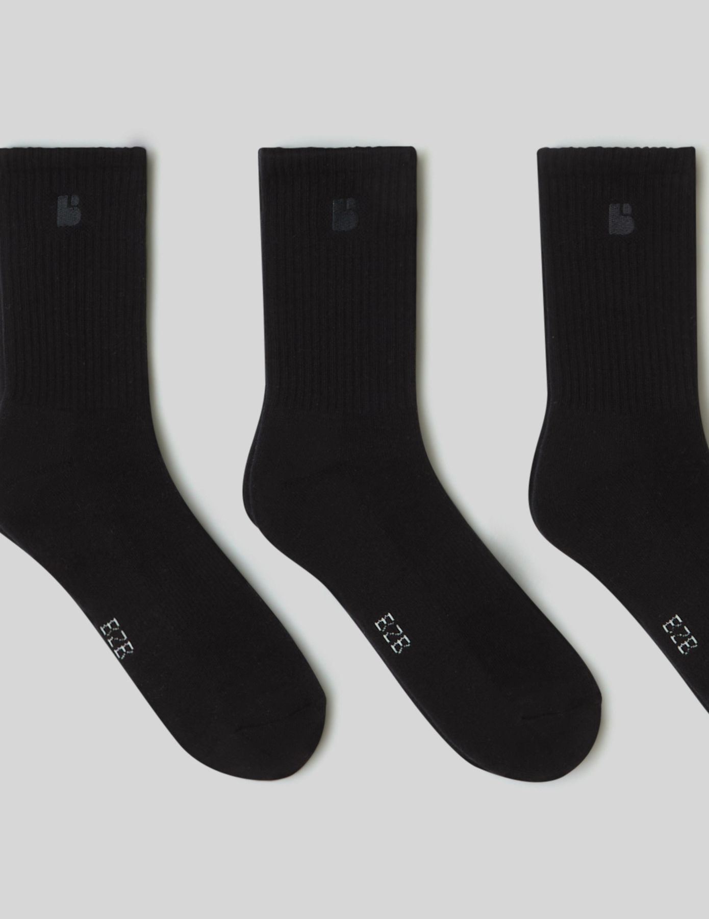 Lot de 5 paires de chaussettes unies