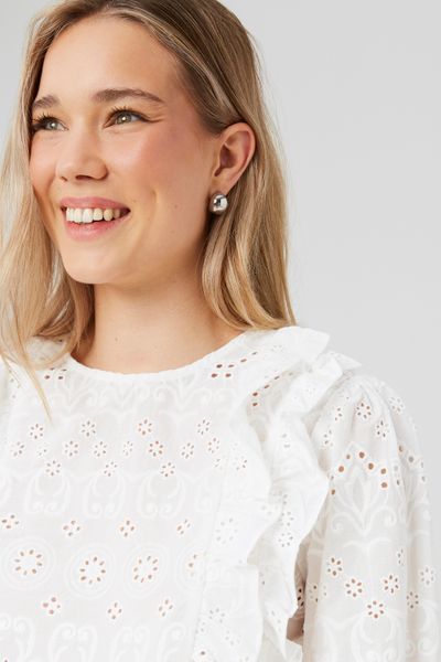 Blouse en broderie anglaise