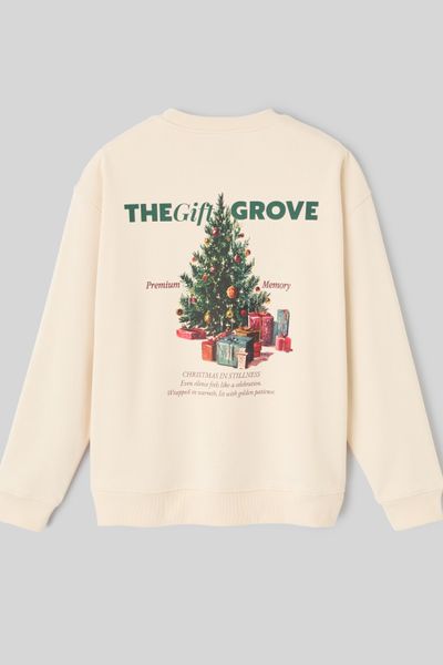 Sweat imprimé devant/dos