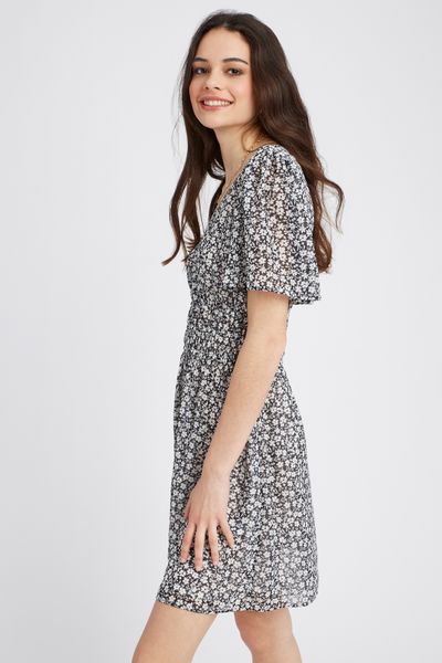 Robe courte imprim&eacute;e