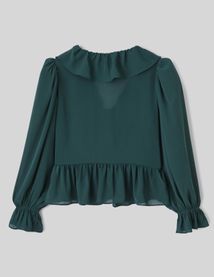 Blouse à volants