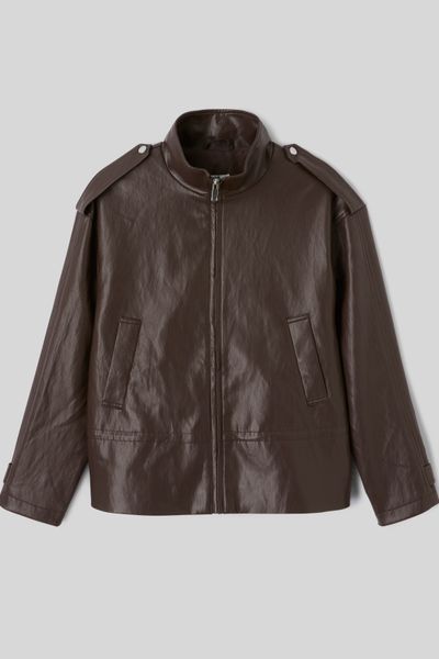 Veste en tissu enduit