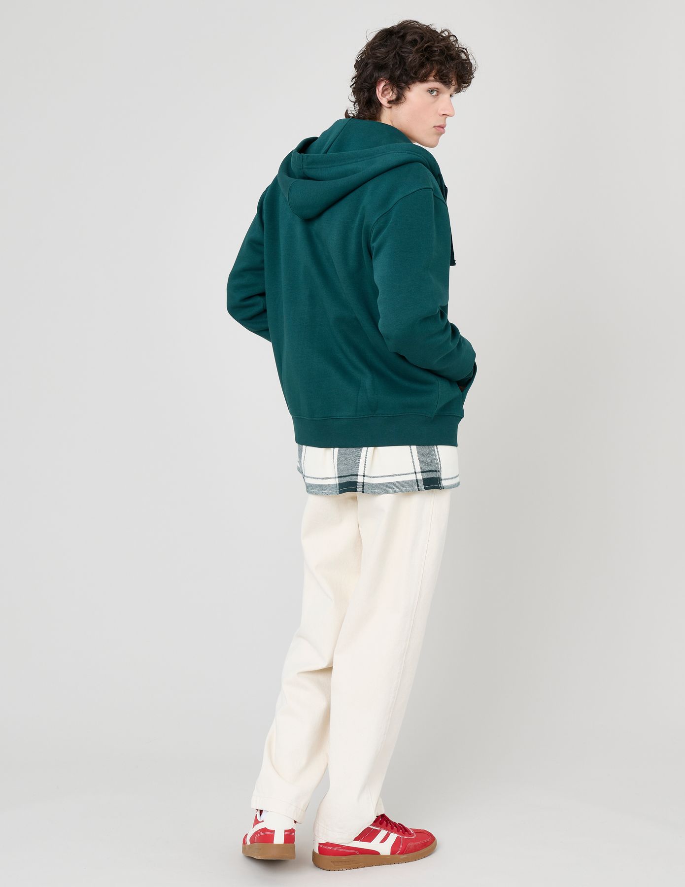Sweat zippé à capuche