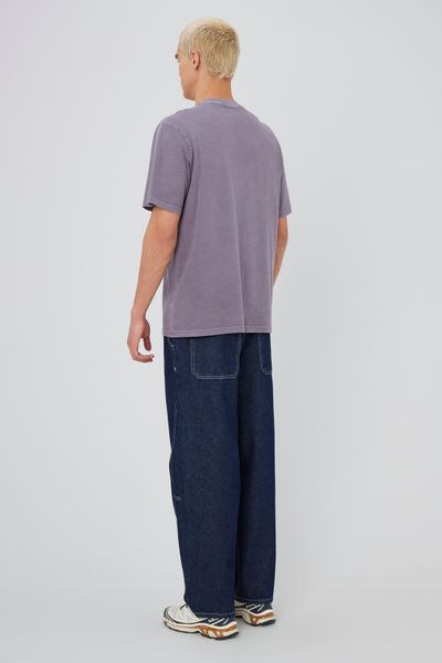 T-shirt brodé garment dye