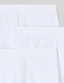 Lot de 3 boxers unis