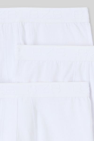 Lot de 3 boxers unis