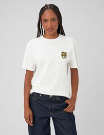 T-shirt imprim&eacute; devant / dos