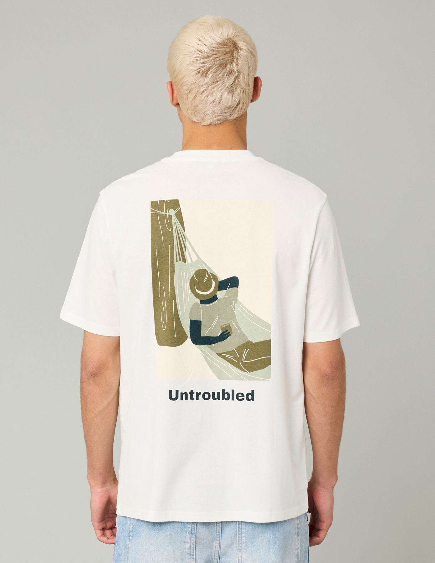 T-shirt imprim&eacute; devant/dos