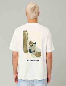 T-shirt imprim&eacute; devant/dos