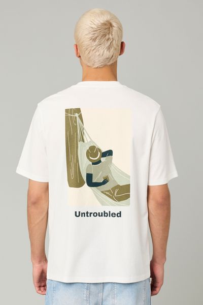 T-shirt imprim&eacute; devant/dos