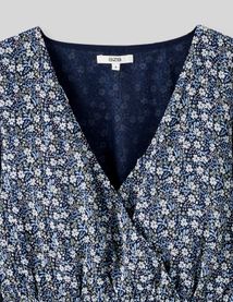 Robe courte imprimée