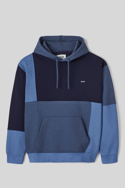 Sweat à capuche colorblock