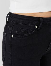Jean flare cropped