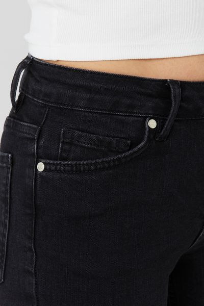 Jean flare cropped