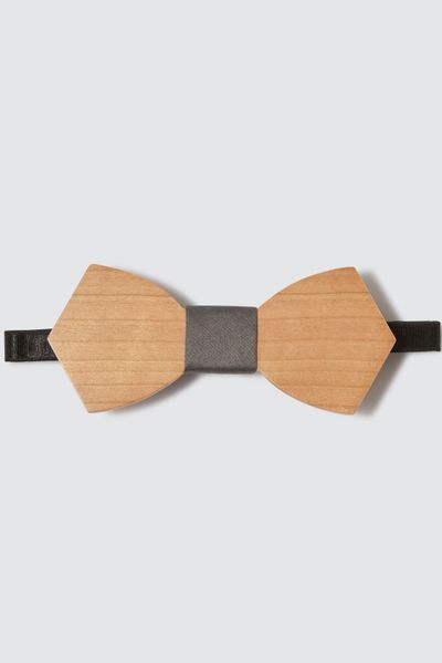 Noeud papillon en bois