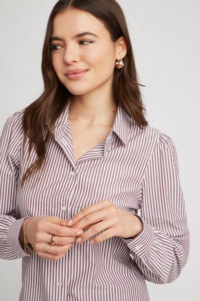 Chemise oxford rayé