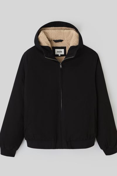 Blouson à capuche en canvas