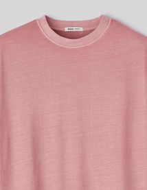 T-shirt d&eacute;lav&eacute; imprim&eacute;