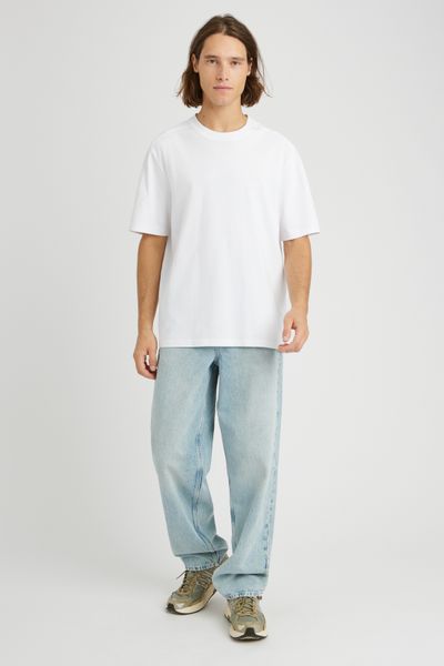 Jean loose délavé
