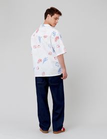 Chemise manches courtes imprimée
