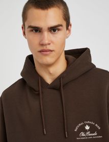 Sweat &agrave; capuche brod&eacute;