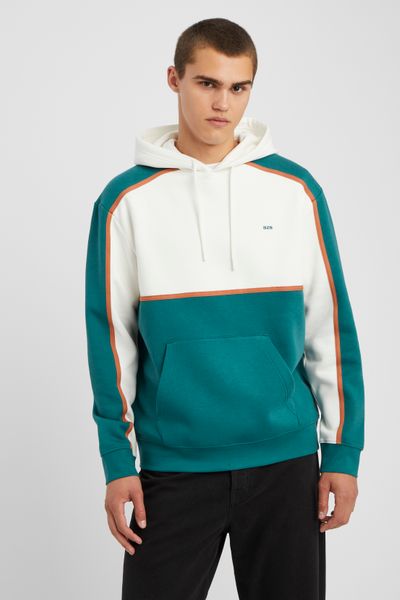Sweat à capuche colorblock