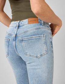 Jean flare taille basse