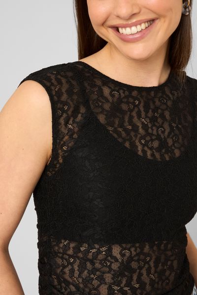Top en dentelle