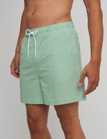 Short de bain en seersucker