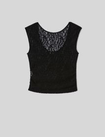 Top en dentelle