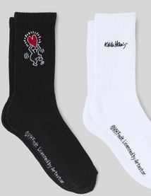 Lot de 2 paires de chaussettes KEITH HARRING