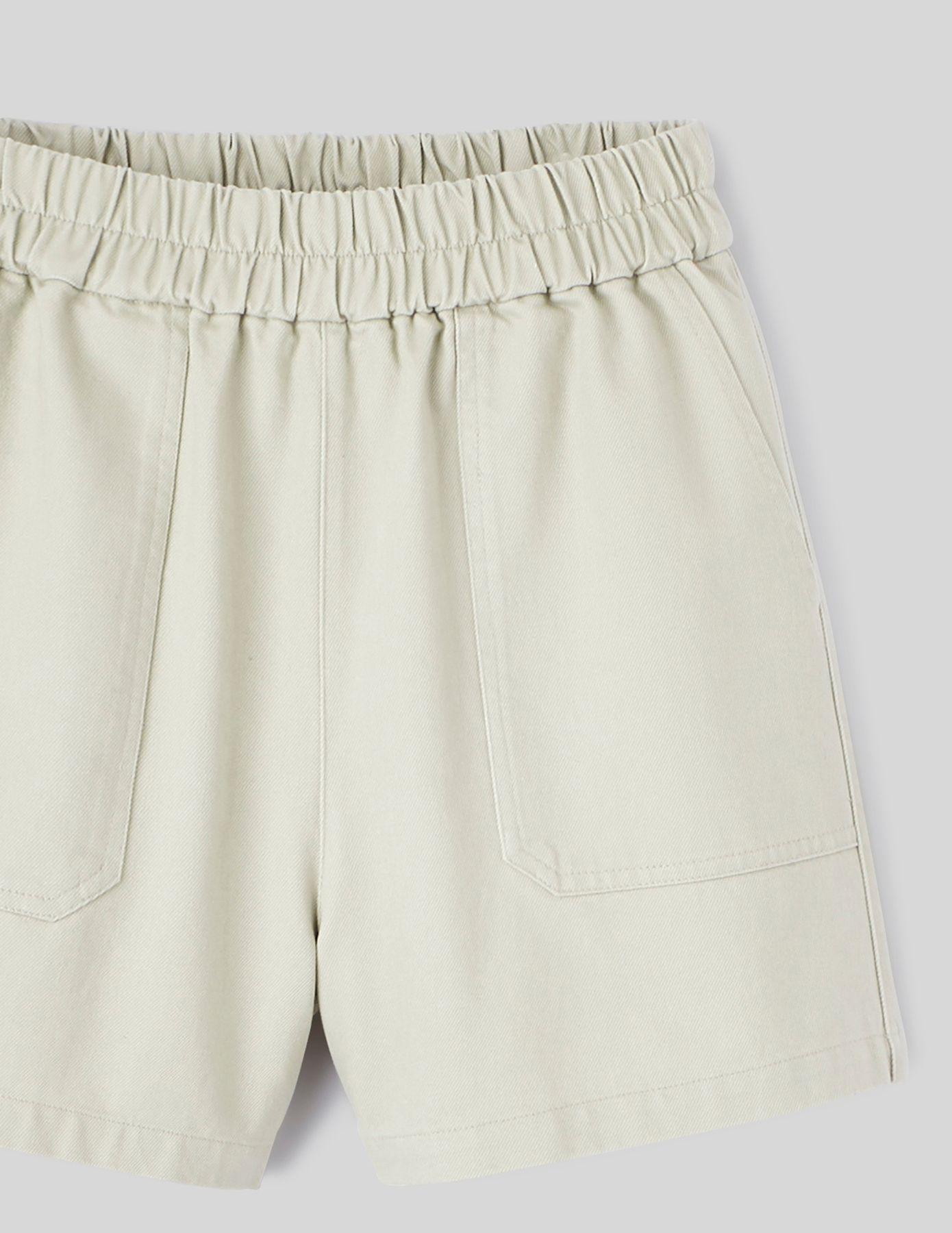 Short taille élastiquée