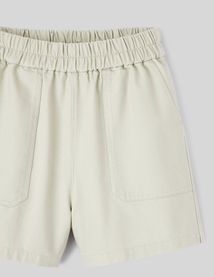 Short taille élastiquée