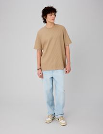 T-shirt textur&eacute;